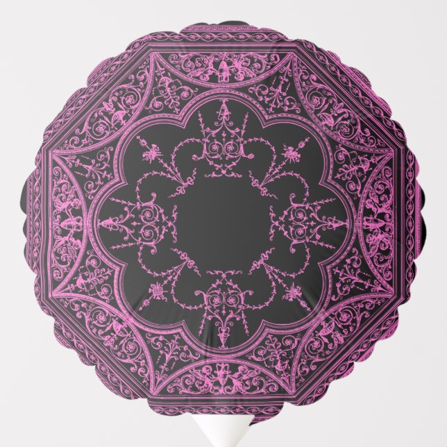 Black and Pink  Balloon (Front)