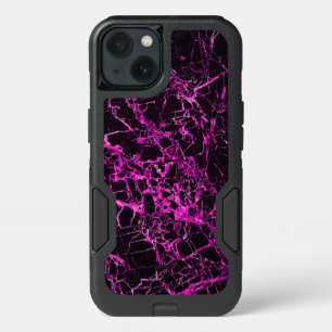 Black and Pink Marble, iPhone 13 Case