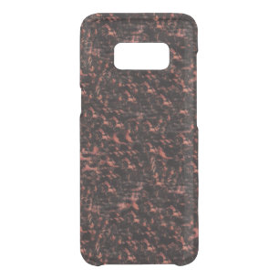 Black and Pink Snakeskin Pattern Uncommon Samsung Galaxy S8 Case