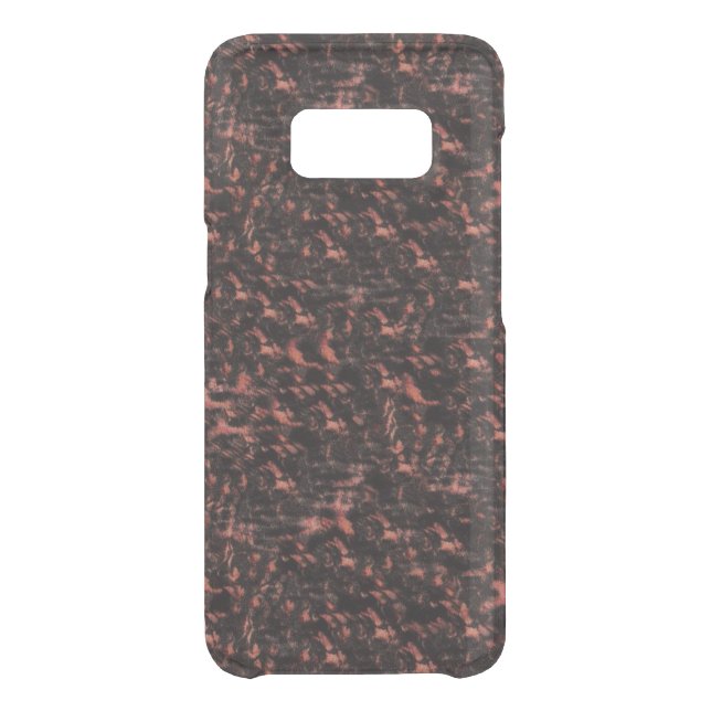 Black and Pink Snakeskin Pattern Uncommon Samsung Galaxy Case (Back)