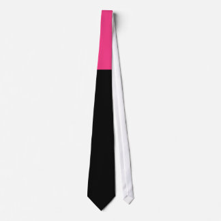 black and pink two tone tie