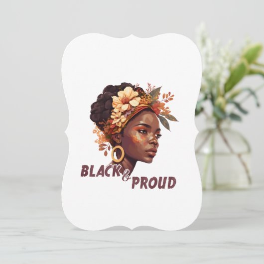 Black and Proud Black Lives Matter (Standing Front)