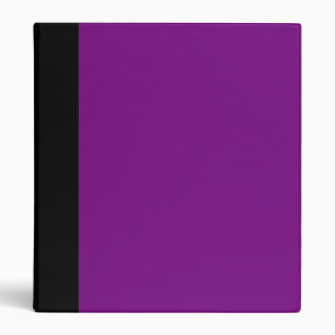 Black and Purple Binder