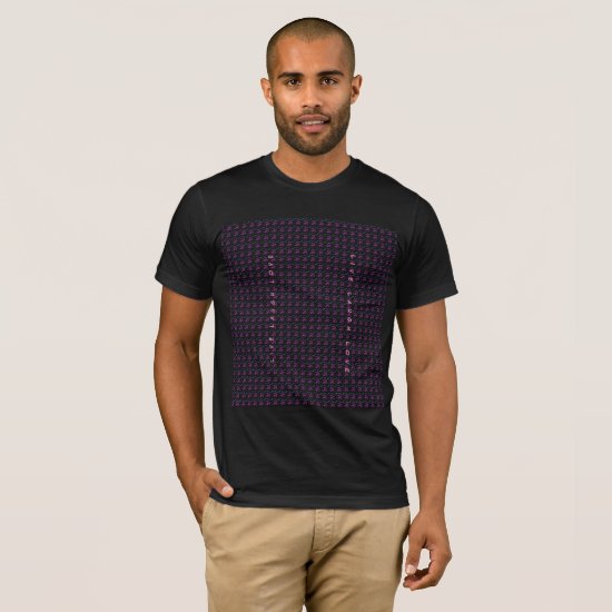 Black and Purple Business Casual T-Shirt