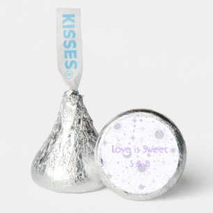 Black and Purple Celestial  Chocolate Wedding Hershey®'s Kisses®