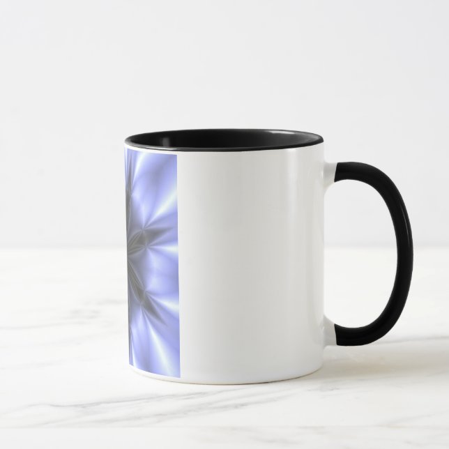 Black and Purple Kaleidescope Cofee Cup (Right)