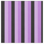 Black and purple stripes fabric