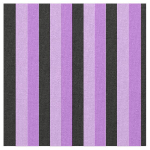 Black and purple stripes fabric