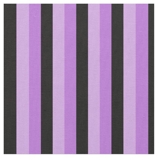 Black and purple stripes fabric (Close Up)
