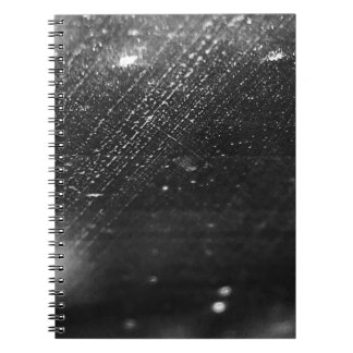 Black and rain Notebook