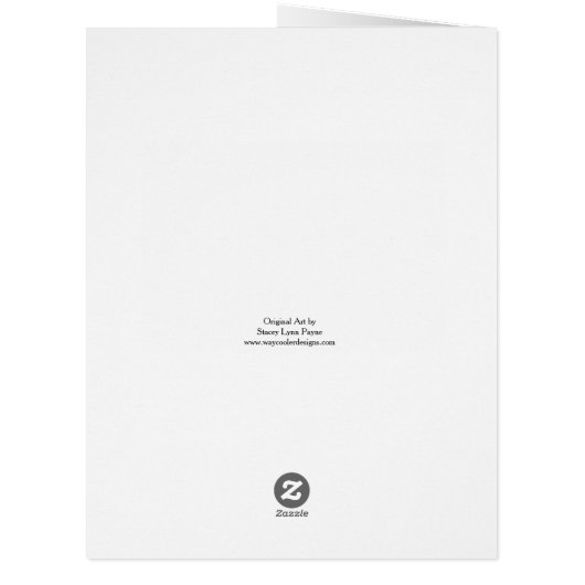 Black and Red Abstract (Back)