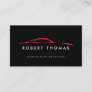 Black and Red Auto Detailing, Auto Repair Business Card