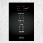 Black and Red Auto Detailing, Auto Repair Flyer<br><div class="desc">A fluid illustration of a red sportscar set on a black background becomes the perfect identity for any auto business on this customizable flyer. Great for auto detailers, auto repair, car dealerships, car washes, etc. Personalize this flyer template with your price lists, service menus, special promotions and more. © 1201AM...</div>