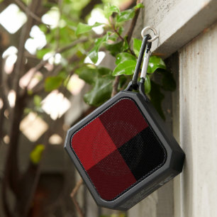 Black and Red Bluetooth Speaker