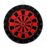 Black And Red Dart Board at Zazzle