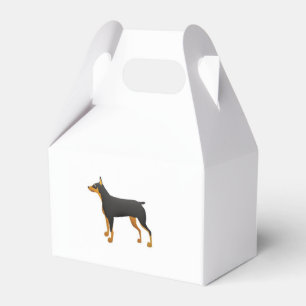 black and red dobie new toon favor boxes