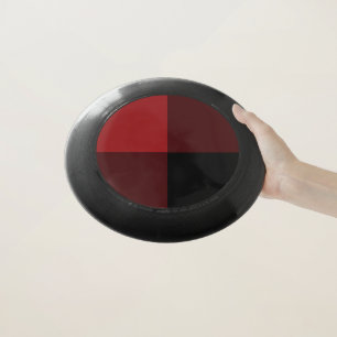 Black and Red Frisbee