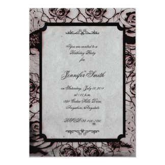 Gothic Birthday Invitations 10