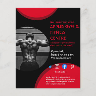 Modern, Playful, Personal Trainer Flyer Design for a Company by