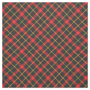 Red And Black Plaid Fabric, Wallpaper and Home Decor