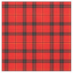 Black and Red Plaid (Tartan) Fabric