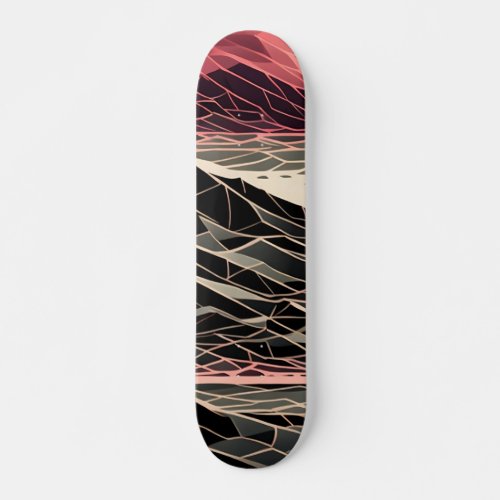 Black and Red Skateboard