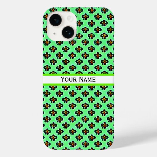 Black and red st patricks day iPhone case 