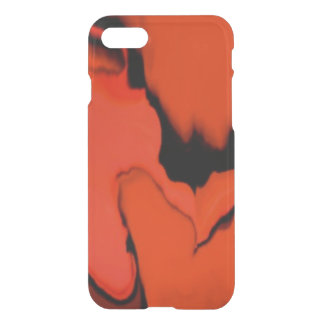 Black and Red Stain iPhone SE/8/7 Case