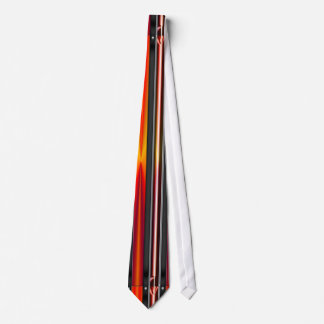 Black and Red Striped Tie