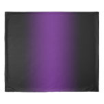 Black And Royal Purple Gradient Duvet Cover at Zazzle