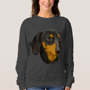 women's dachshund sweater