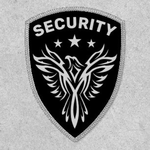 Black and Silver Eagle Security Patch