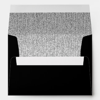 Black and Silver Envelopes 5x7