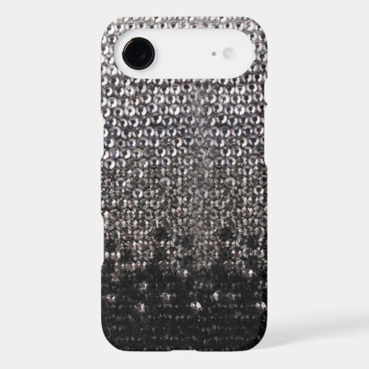 Black and Silver Glitter Bling Cover (Back)
