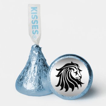 Black And Silver Lion Pack Of  Hershey®'s Kisses® by Bebops at Zazzle