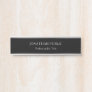 Black And Silver Professional Template Glamorous Door Sign