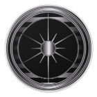 Black and Silver Star Trim