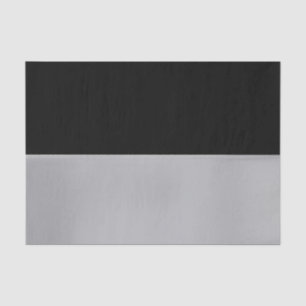 Black and Silver Tissue Paper