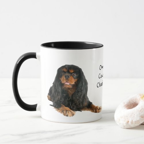 Black and Tan Cavalier King Charles Spaniel Dog Mug