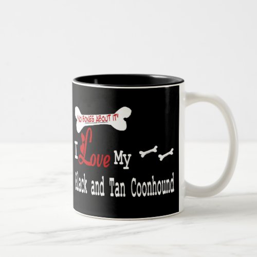 Black And Tan Coonhound I Love Mug