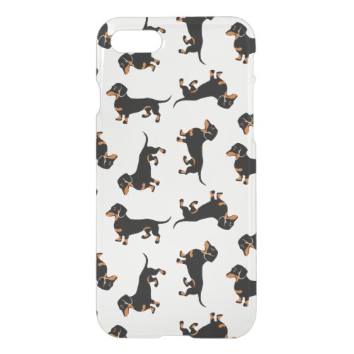 Black and Tan Dachshunds iPhone SE87 Case