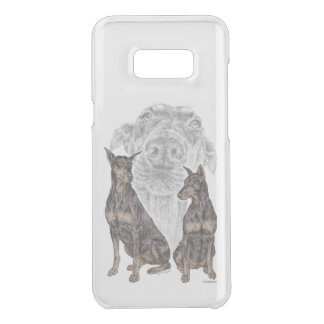 Black and Tan Doberman Dogs Uncommon Samsung Galaxy S8+ Case