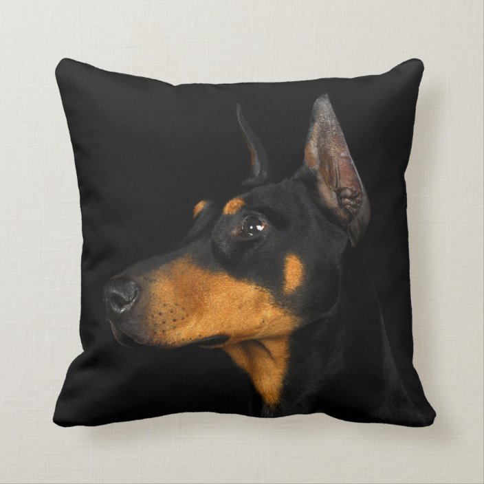 doberman pillow
