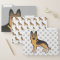 Black And Tan German Shepherd Cute Cartoon Dog