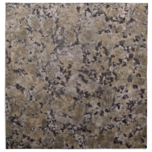 Black and Tan Granite Cloth Napkin