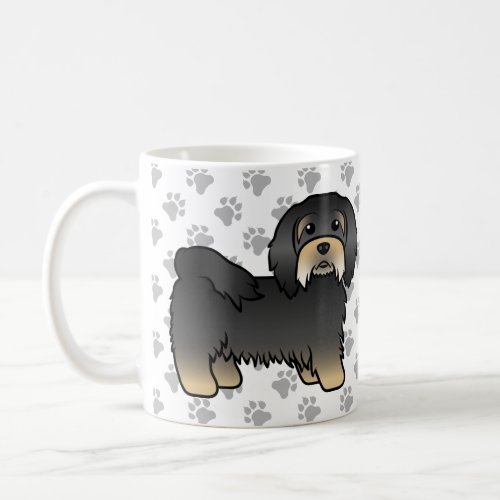 Black And Tan Havanese Cute Cartoon Dog Coffee Mug