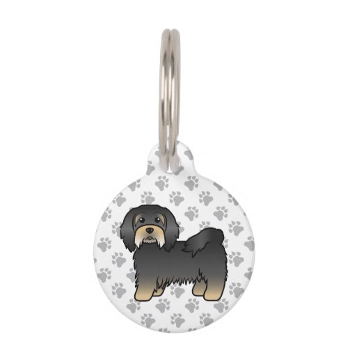 Black And Tan Havanese Cute Dog  Pets Info Pet ID Tag