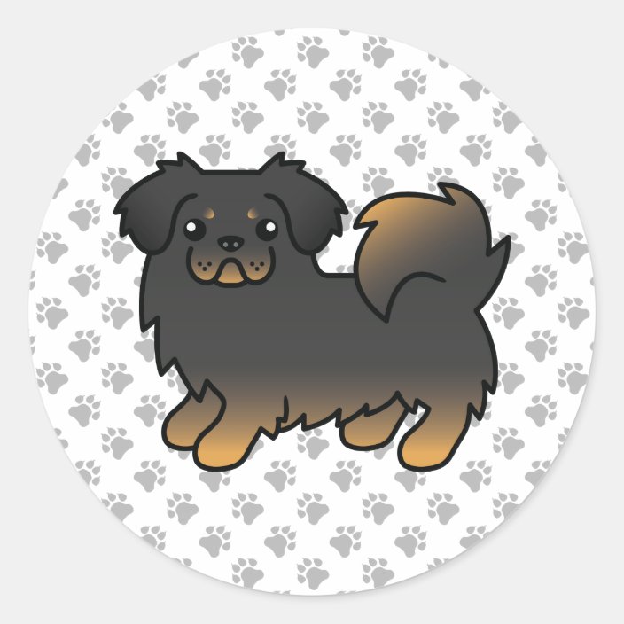 tibetan spaniel black and tan