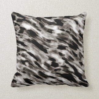 Taupe Pillows - Decorative & Throw Pillows | Zazzle - Black and Taupe Silk Abstract Pillow