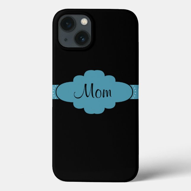 Black and Teal Design Galaxy S5 Case (Back)